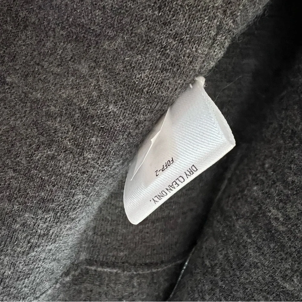 Eileen Fisher Wool Blend Double-Breasted Jacket Size XL